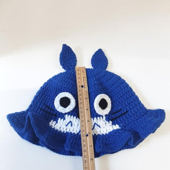 Handmade Chu Totoro Crochet Bucket Hat New main image 7